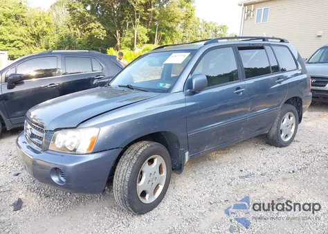 2003 Toyota Highlander V6 from USA, damaged, VIN JTEHF21A730106367